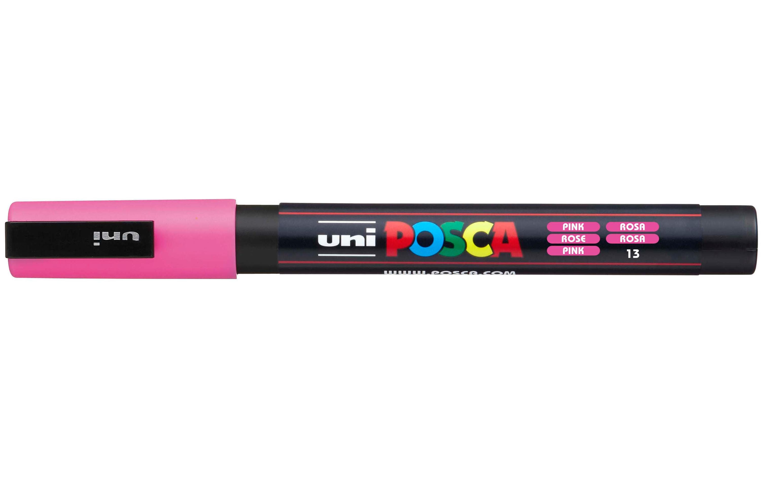 Uni, Permanent-Marker POSCA 0.9-1.3 mm, Ros