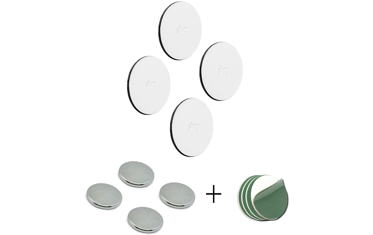 Silwy, Magnet-Power-Bundle 12 Stück, Weiss