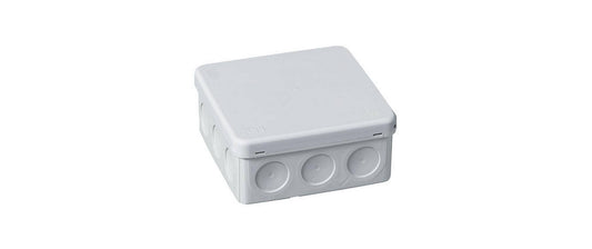 ABB | Ensto AP-Abzweigdose nass IP65 | 100x100x45mm, 10 Einführungen, grau