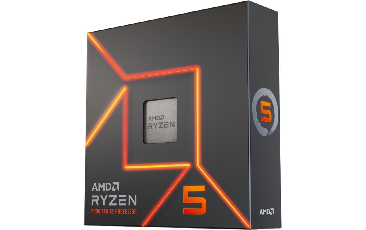 CPU AMD Ryzen 5 7600X/4.70 GHz, AM5