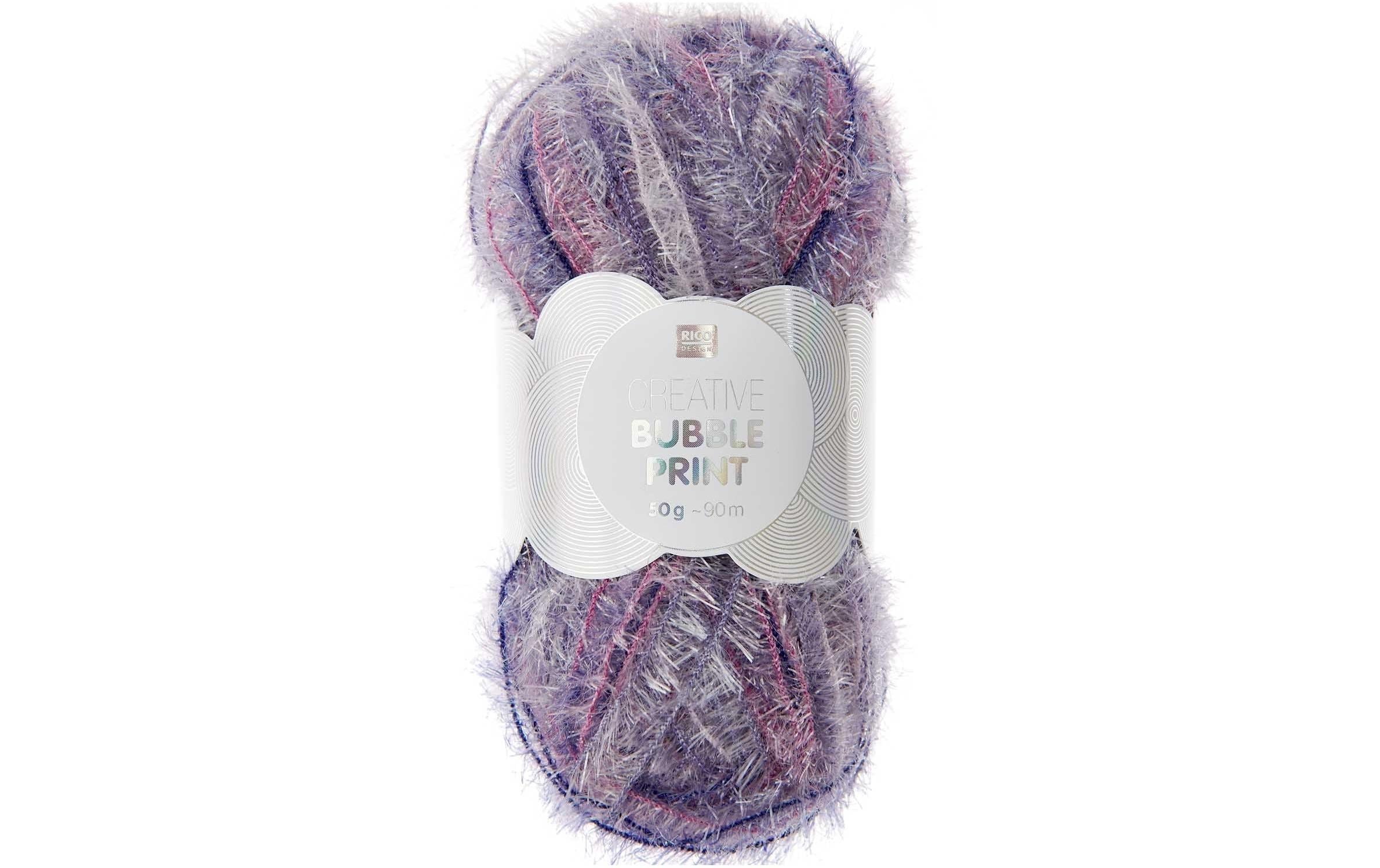 Rico Creative Bubble Print, aubergine