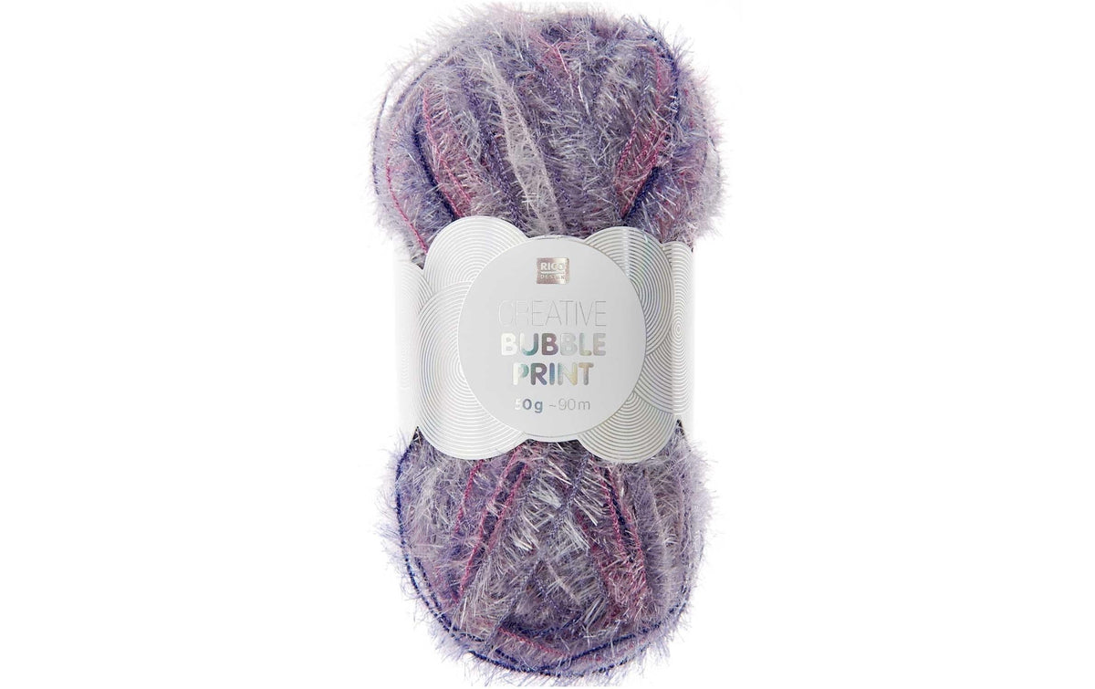 Rico Creative Bubble Print, aubergine