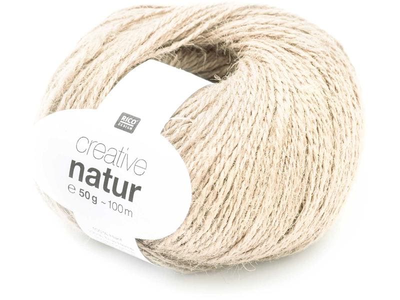 Rico Design | Rico Creative Natur, creme | 50 g, 100 m, 100 % HA