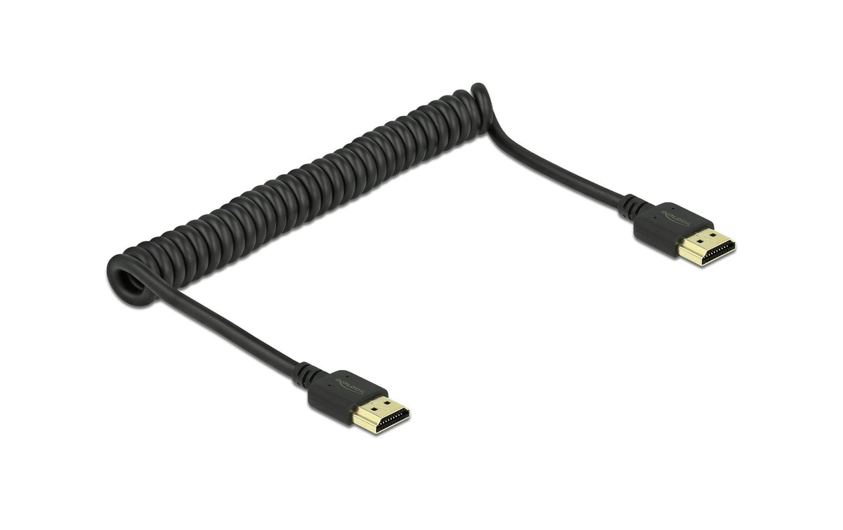Delock HDMI Spiralkabel