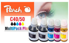Peach Canon CISS GI-40/50, Multi-Pack+