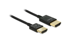 Delock, Kabel 4K 60Hz HDMI - HDMI, 3 m, Sch