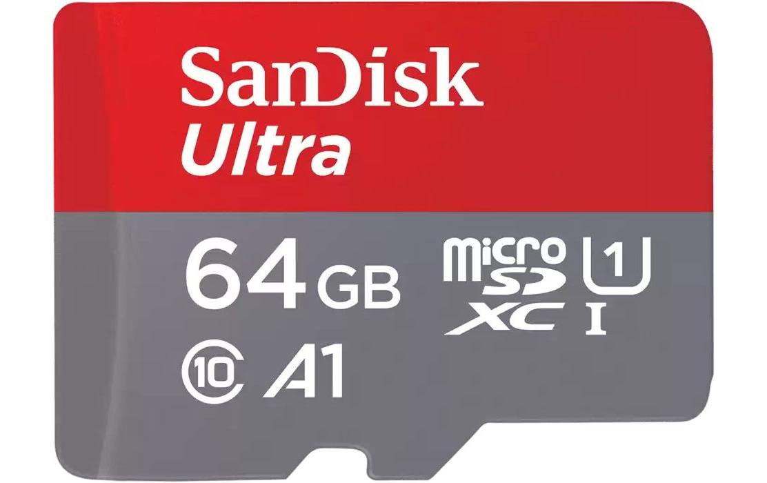 SanDisk, microSDXC-Karte Ultra 64 GB