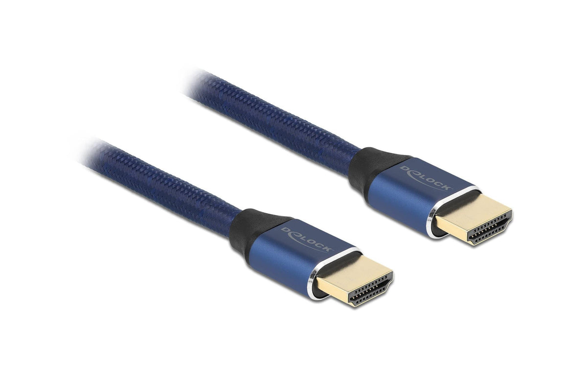 Delock, Kabel 8K 60Hz HDMI - HDMI, 2 m, Bla