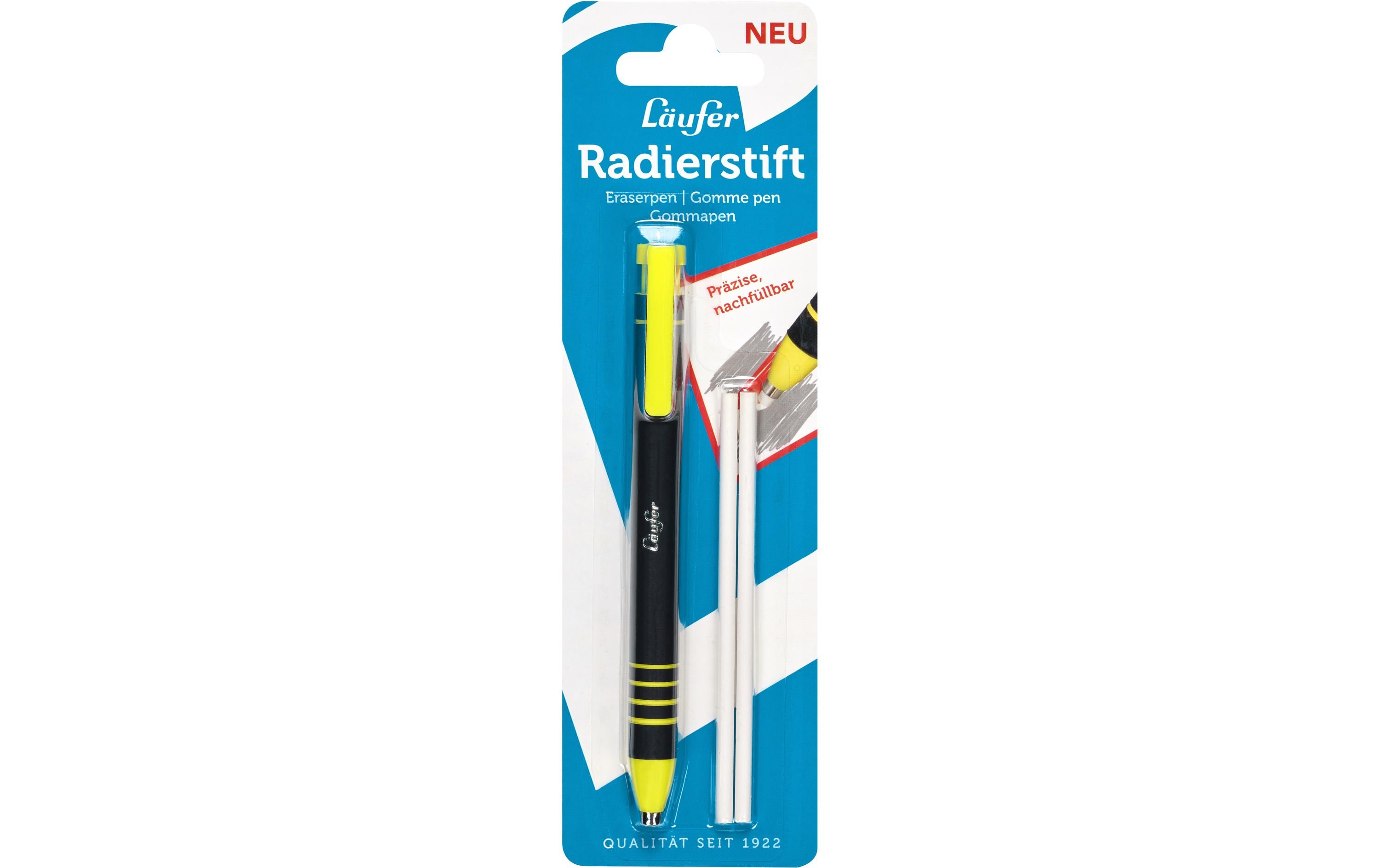 Läufer, Radiergummi Gelb