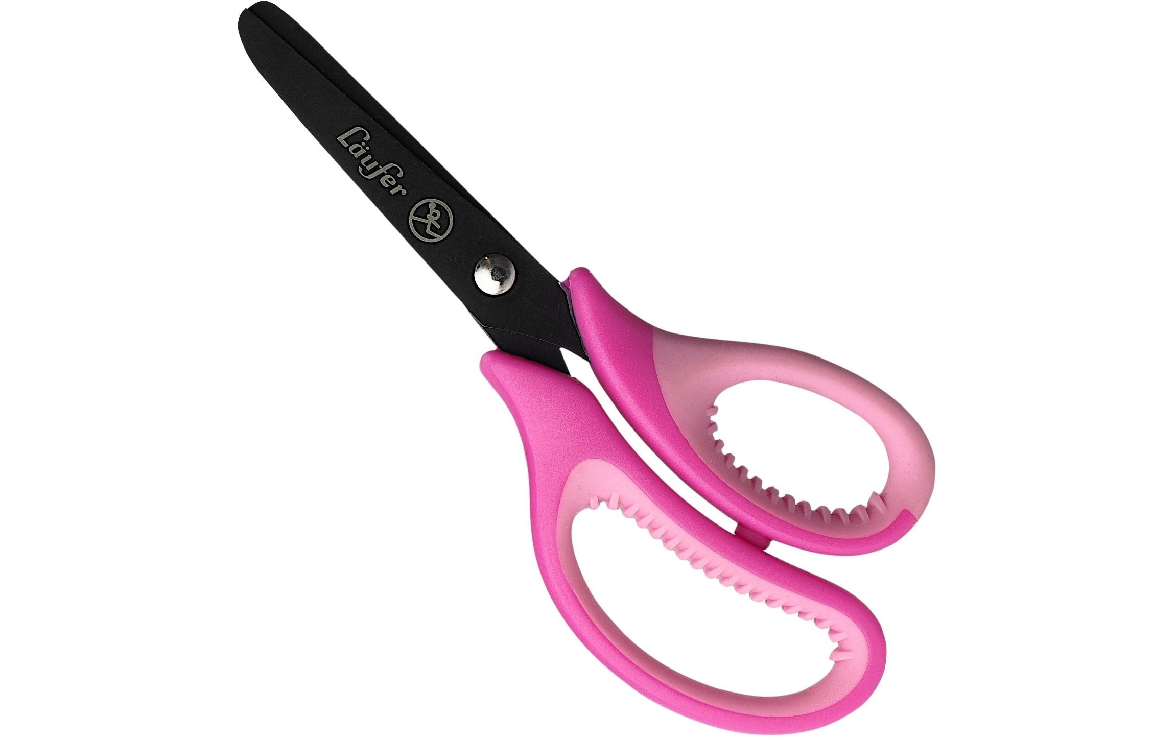Läufer, Kinderschere 13 cm, Edelstahl, Rech