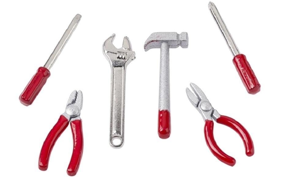 Hobbyfun Mini-Utensilien Werkzeug Set