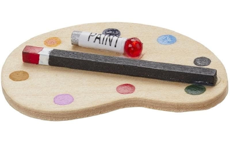 Hobbyfun Mini-Utensilien Mal Palette