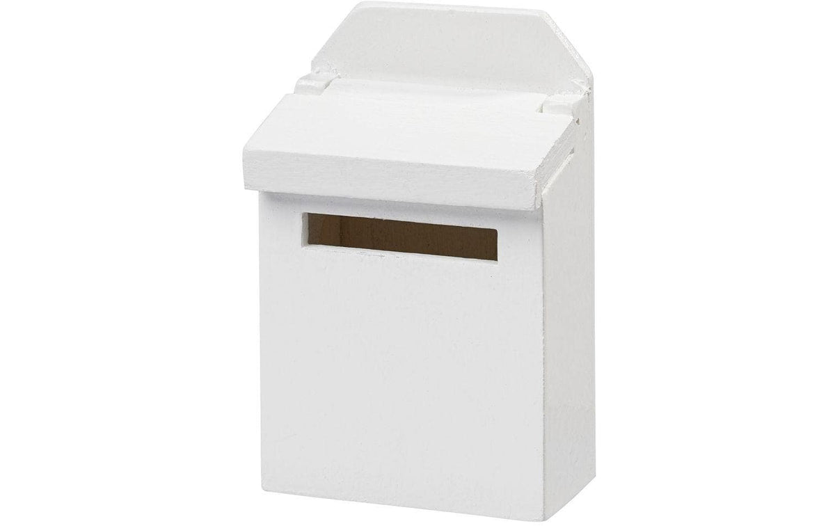 Hobbyfun Mini-Utensilien Briefkasten weiss