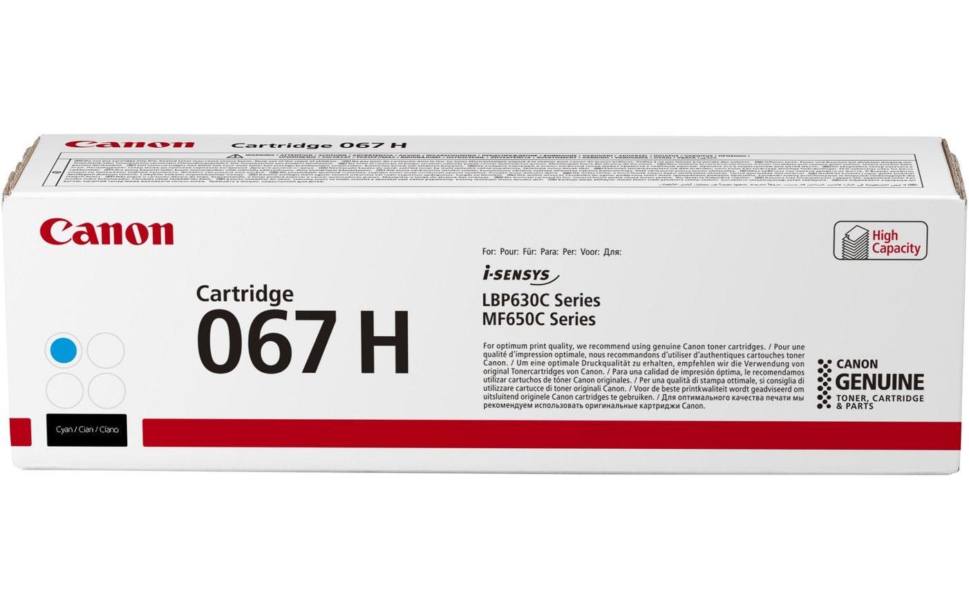 Canon, Toner 067H / 5105C002 Cyan