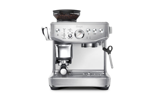 Sage Espressom. Barista Impress Stain.steel