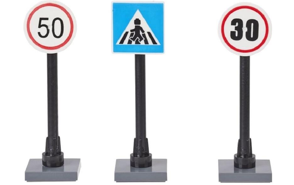 Hobbyfun Mini-Utensilien Verkehrsschilder