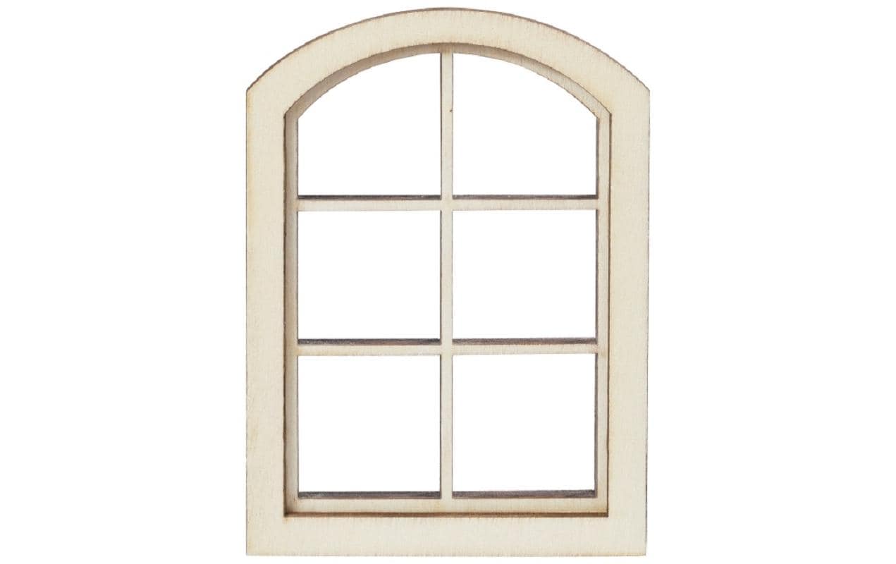 Hobbyfun Mini-Haus Fenster Holz