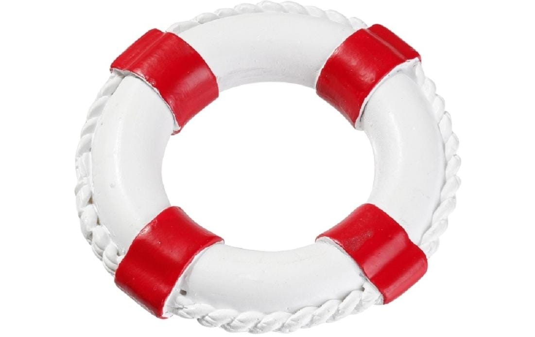 Hobbyfun Mini-Utensilien Rettungsring r/w