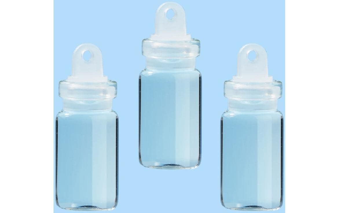 Hobbyfun Mini-Utensilien Glas mit Verschl.