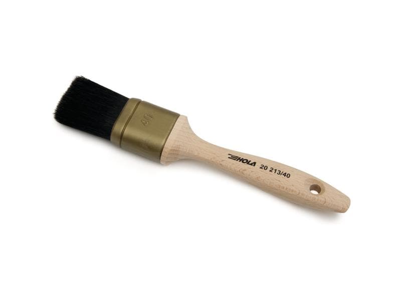 HOLA | PUREmaxx plus Lackierpinsel | Breite 25 mm, schwarz