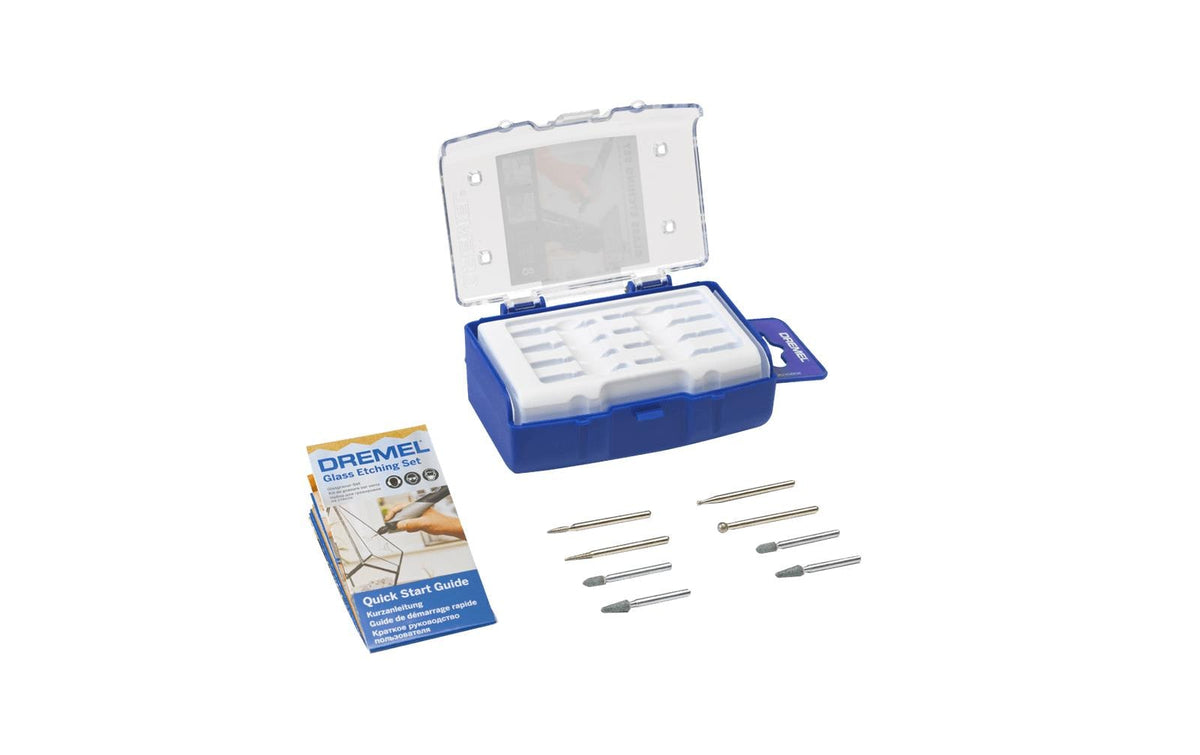 DREMEL GLASGRAVURSET F.