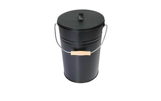 Ascheeimer schwarz