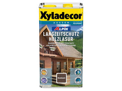 Xyladecor | Alpin Langzeitschutz Holzlasur | 5 L Nussbaum