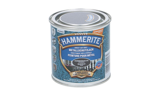 Hammerite | Metall-Schutzlack HS schwarz | Hammerschlag