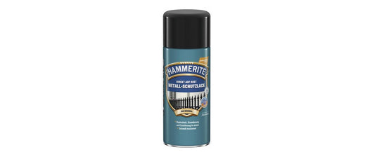 Hammerite | Metall-Schutzlack matt schwarz | Direkt auf Rost