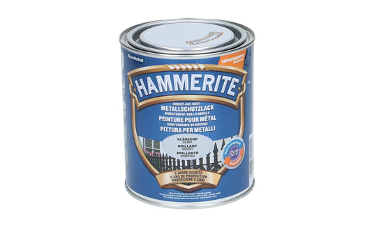 Hammerite | Metall-Schutzlack HG silber | Hochglanz