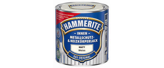 Hammerite | Metallschutz + Heizkörper-Lack | seidenmatt weiss