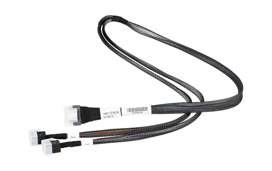 Broadcom SAS Kabel: SFF-8654 -2xSFF-8643