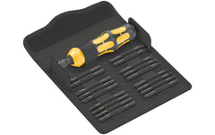 Wera | Kraftform Kompakt 900 Set 1 | Falttasche mit 70 mm langen Bits