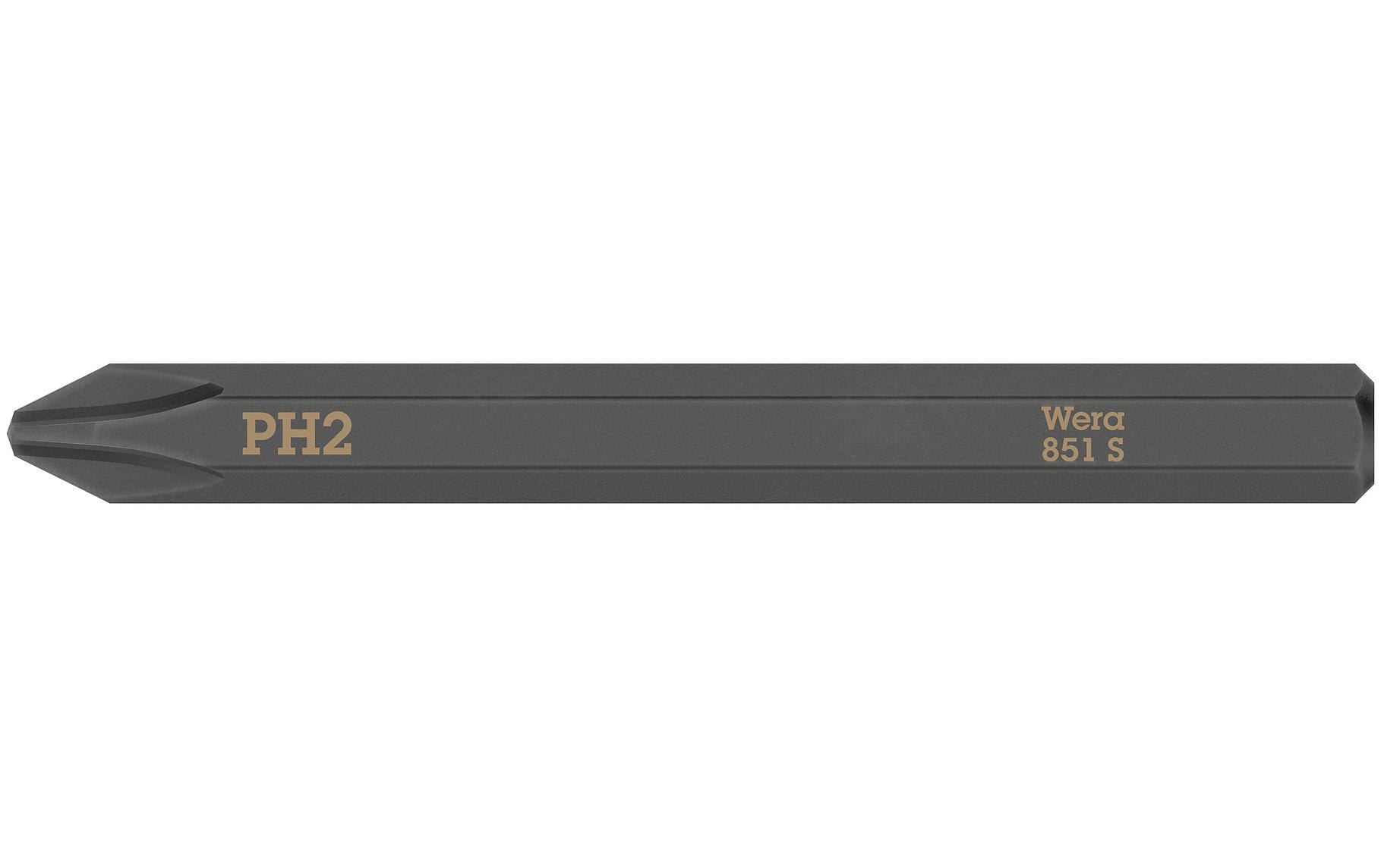 Wera 851 S Kreuzschlitz Phillips Bits für