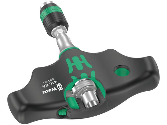 Wera | 416 RA Quergriff-Bits-Handhalter mit | Quergriff-Bits-Handhalter mit Ratsche