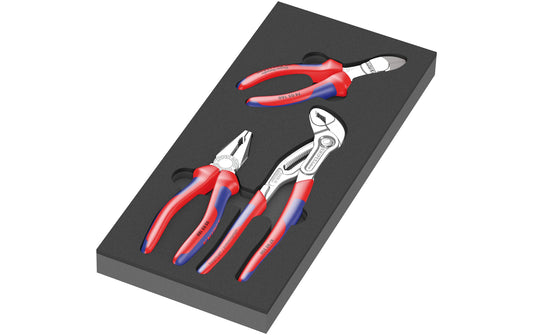 Wera | 9780 Schaumstoffeinlage KNIPEX Zangen | Zangen-Satz, 3 teilig