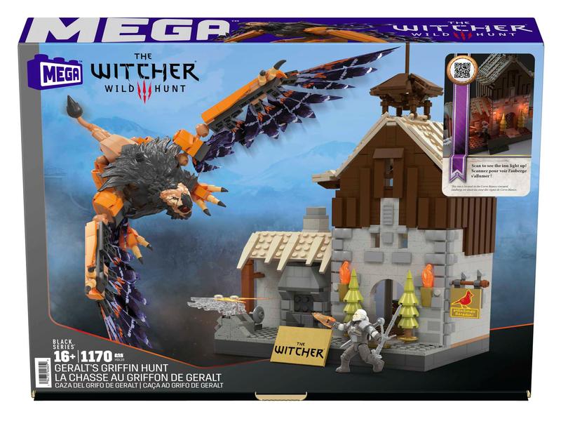 Mega Construx | MEGA The Witcher Geralts Greifjagd | Ab 12 Jahren