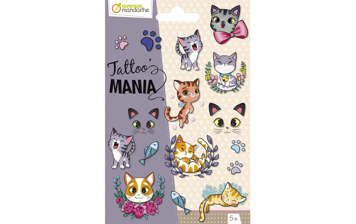 Avenue Mandarine Tattoo Mania Katzen