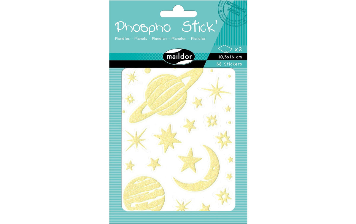 Clairefontaine, Motivsticker UV Phospho Pla