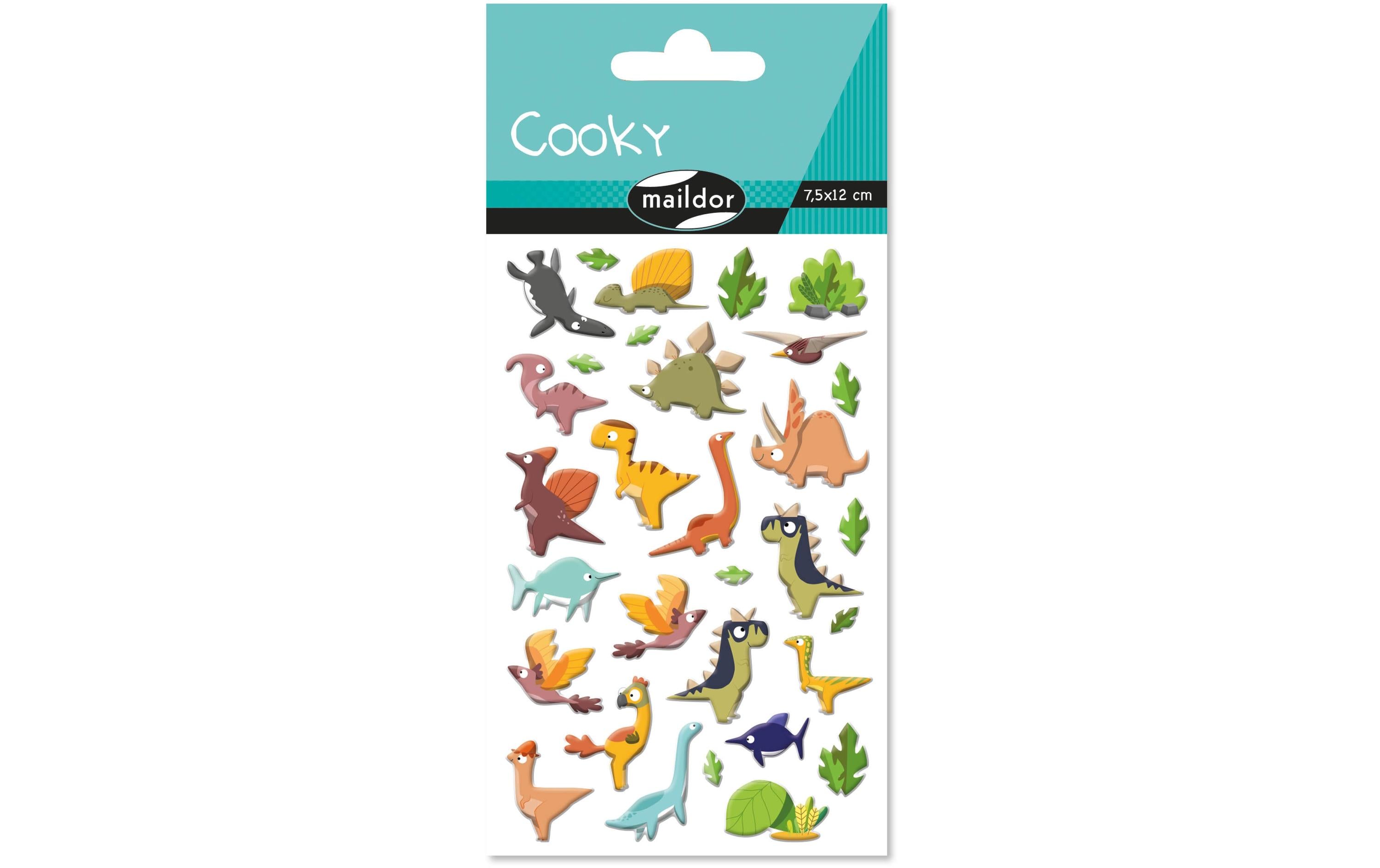 Clairefontaine Sticker Cooky Dinosaurier