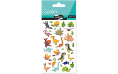 Clairefontaine Sticker Cooky Dinosaurier