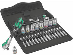 Wera | 8100 SA 9 Zyklop Speed-Knarrensatz | 1/4-Antrieb, zöllig