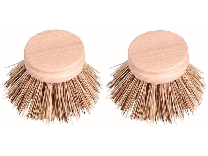 Edi Baur | Ersatzköpfe Tip Duo-Set | Buchenholz FSC, Besatz Union, 6x6x4cm