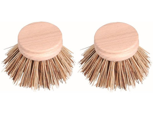 Edi Baur | Ersatzköpfe Tip Duo-Set | Buchenholz FSC, Besatz Union, 6x6x4cm