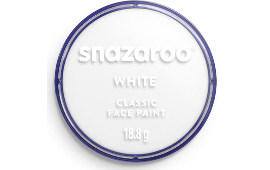 Snazaroo, Schminkfarbe Blister 18 ml, Weiss