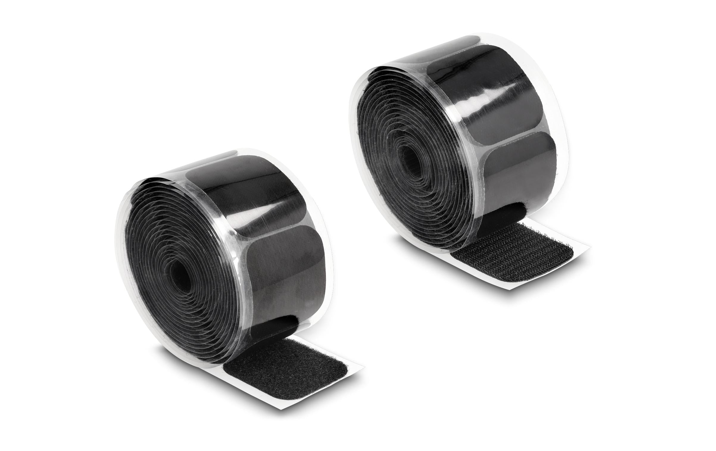 Delock, Klettpad auf Rolle selbstklebend Sc