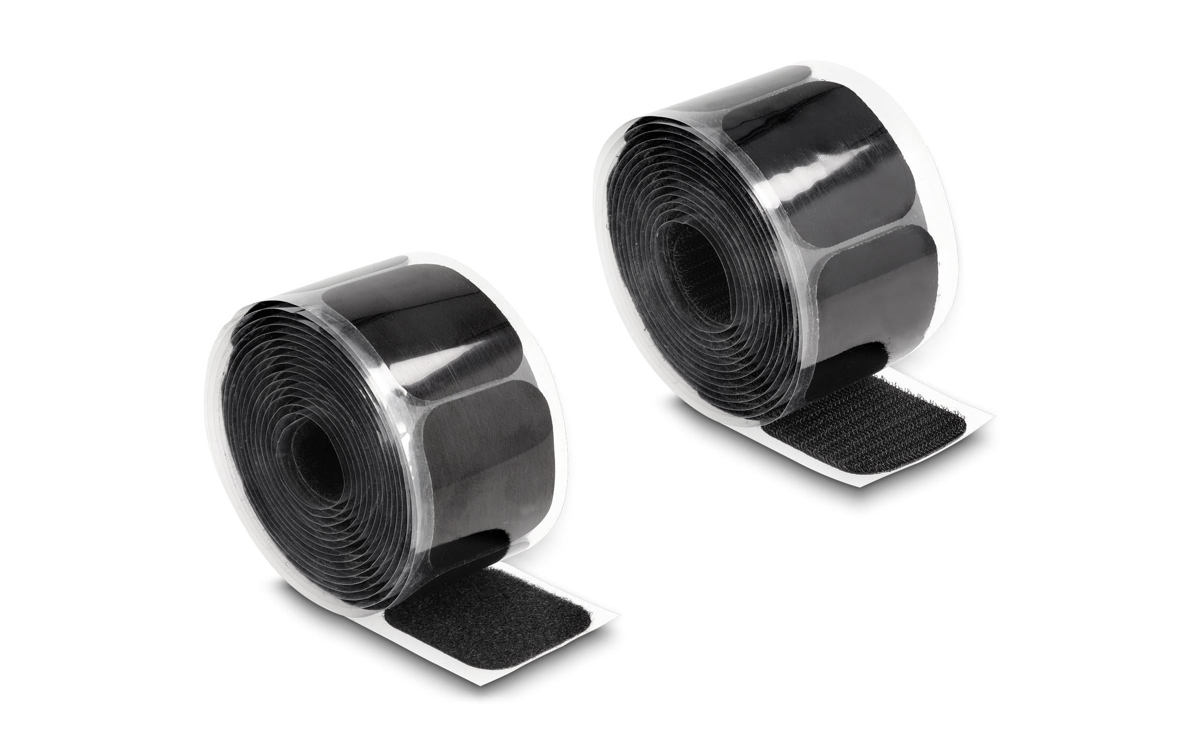 Delock, Klettpad auf Rolle selbstklebend Sc