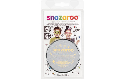 Snazaroo, Schminkfarbe Blister 18 ml, Silbe