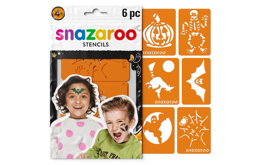 Snazaroo, Zubehör Schablonen Halloween, 6 S