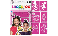 Snazaroo, Zubehör Schablonen Mädchen, 6 Stü